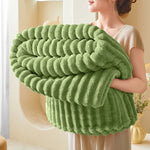 Comfy Fuzzy Blanket throw