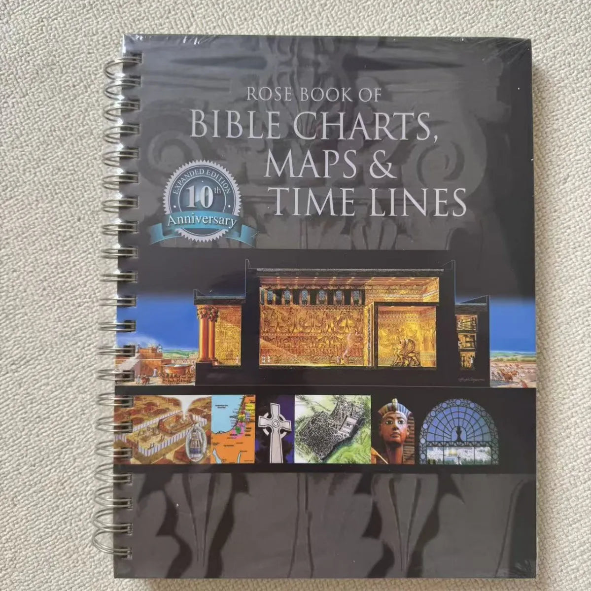 Rose Book of Bible Charts, Maps & Time Lines: 10th Anniversary Spiral-Bound Edition