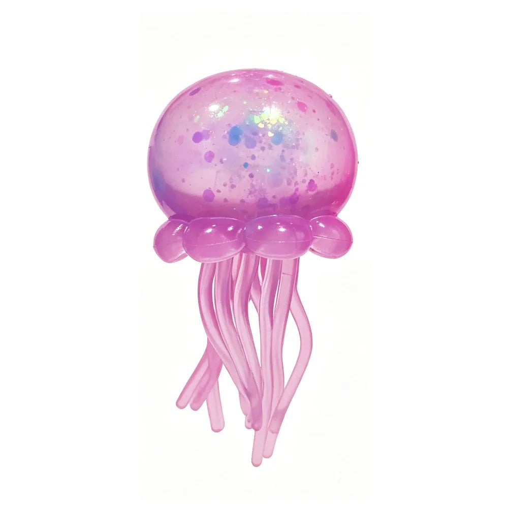 Trending Nee Doh Jellyfish Squish Toy, Soft Jelly Squeeze Stress Relief Fidget Toy, Sensory NeeDoh for Kids & Adults New