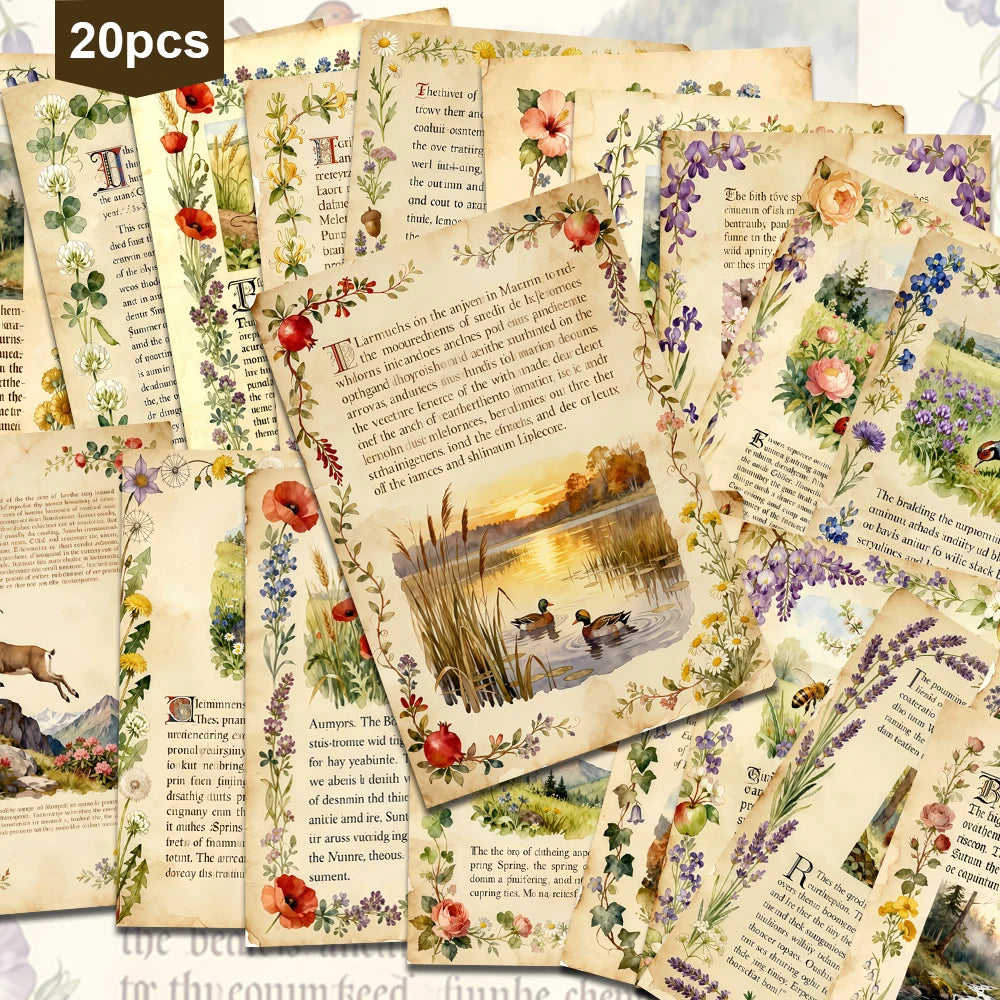 20pcs Retro Bible Verse Greeting Cards,Christian Faith Inspirational Quote Postcards,Religious Wall Decor,Gift For Office,Church