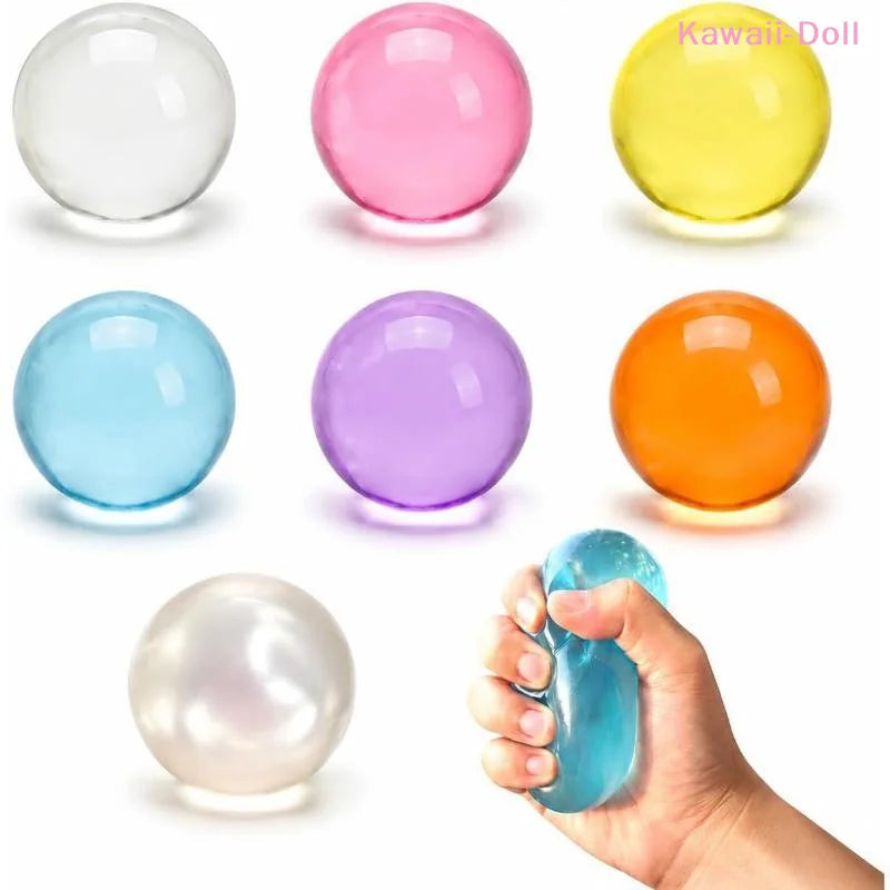 Coconut Oil Pressure Ball Soft Novelty Toy Slow Rebound Portable Desktop Squeezer For Relaxation And Stress Relief[DO]