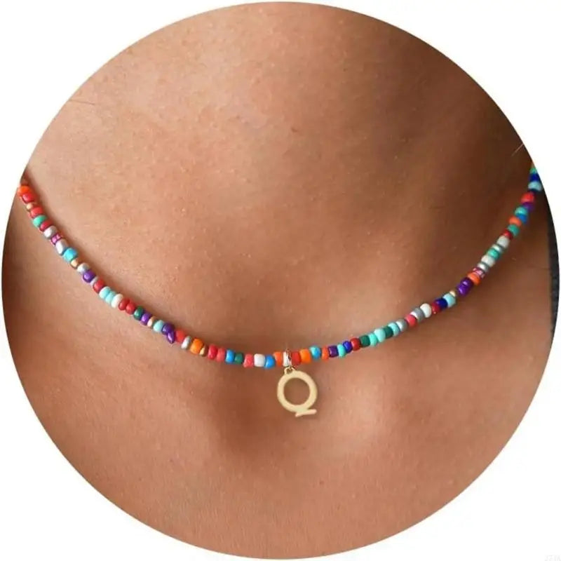 Colorful Statement Necklace Unique Neck Jewelry Alloy Texture for Women Girl