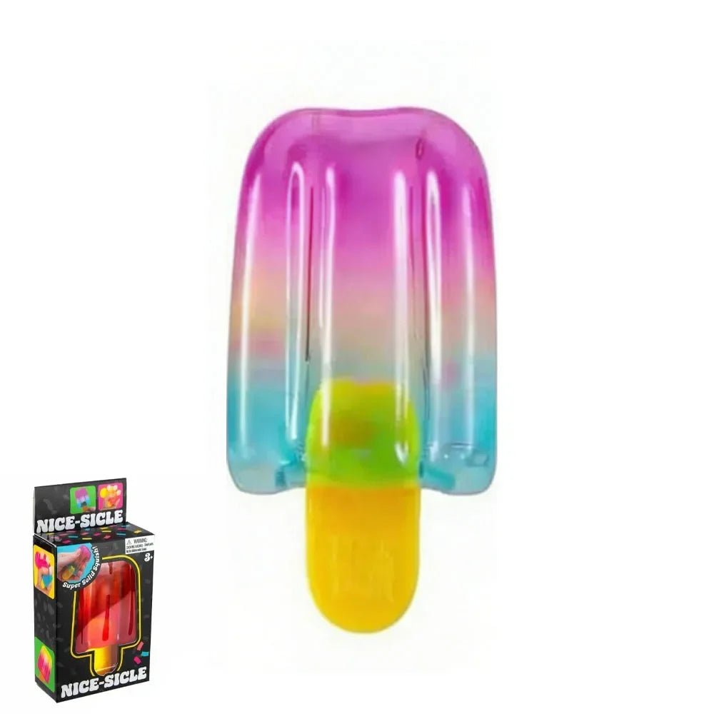 Schylling Needoh Nice Cube Stress Relief Squishy Sensory Toy Anti-Anxiety Squeeze Object For Focus ADHD**