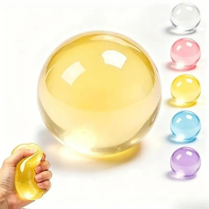 Coconut Oil Pressure Ball Soft Novelty Toy Slow Rebound Portable Desktop Squeezer For Relaxation And Stress Relief[DO]