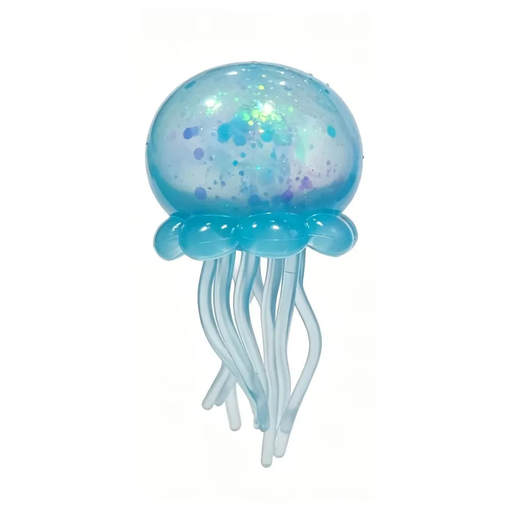 Trending Nee Doh Jellyfish Squish Toy, Soft Jelly Squeeze Stress Relief Fidget Toy, Sensory NeeDoh for Kids & Adults New