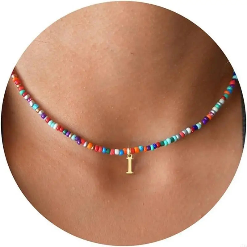 Colorful Statement Necklace Unique Neck Jewelry Alloy Texture for Women Girl