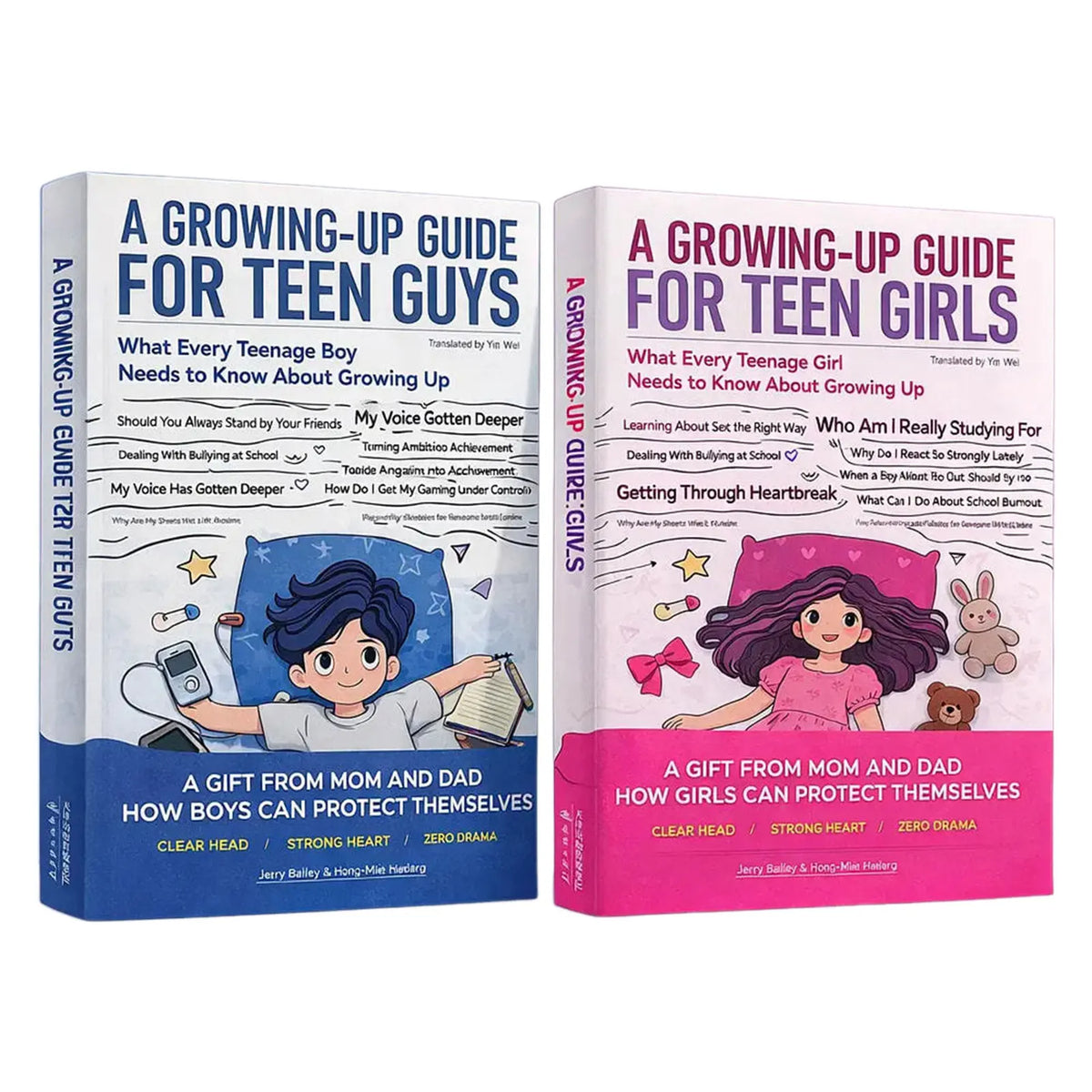 A GROWING-UP GUIDEFOR TEEN GIRLS /GUYS Helps Teens Understand How To Deal with Puberty Books on Adolescent Development