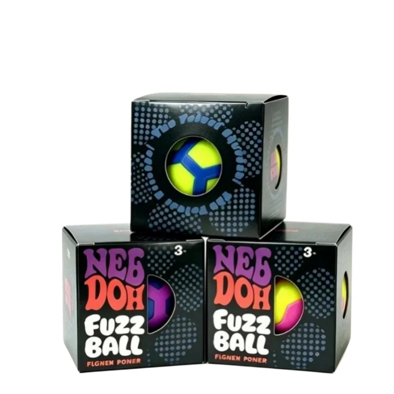 NeeDoh Squishy Schylling Atomic Stress Relief Ball Squishies Blind Box Stress Relief Toy Sensory NeeDoh Fidget Toy Party Gift