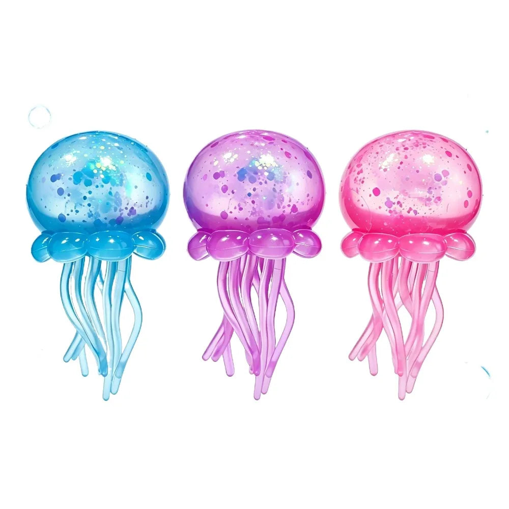 Trending Nee Doh Jellyfish Squish Toy, Soft Jelly Squeeze Stress Relief Fidget Toy, Sensory NeeDoh for Kids & Adults New