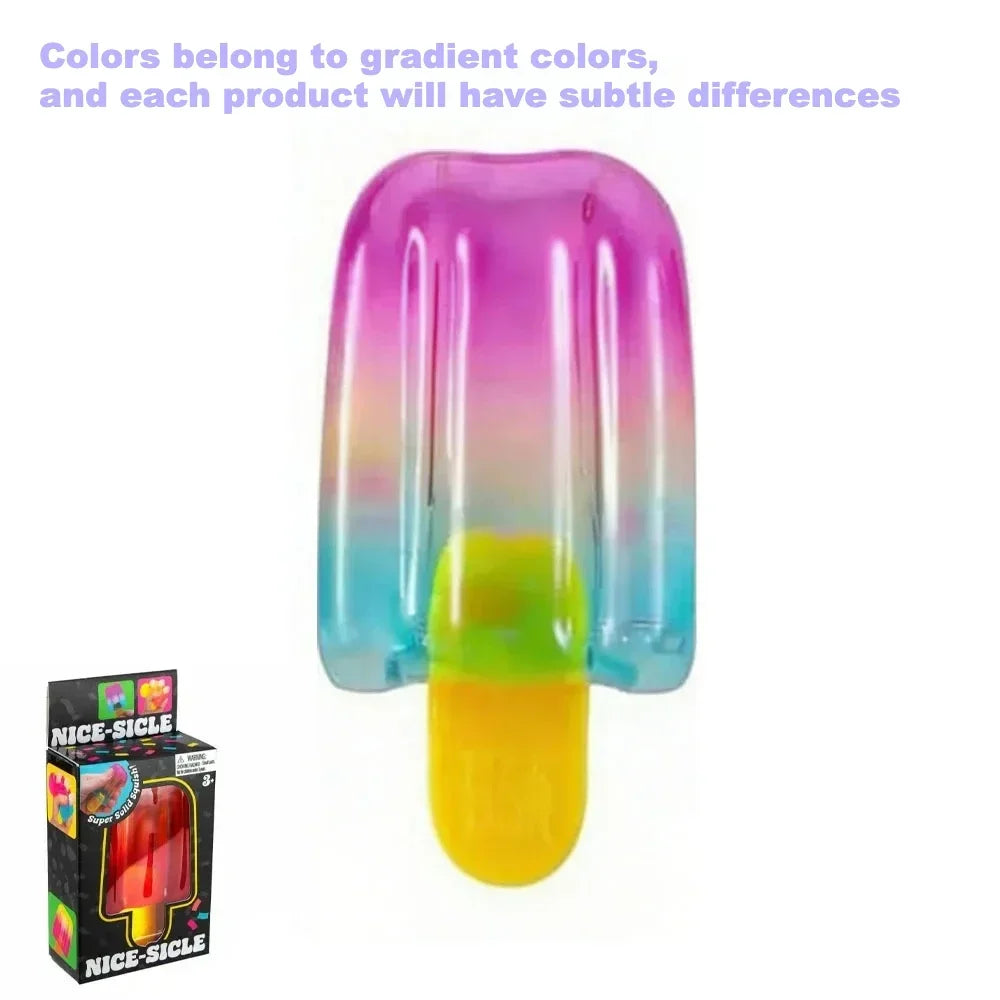 Schylling Needoh Nice Cube Stress Relief Squishy Sensory Toy Anti-Anxiety Squeeze Object For Focus ADHD**