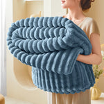 Comfy Fuzzy Blanket throw