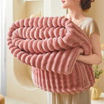Comfy Fuzzy Blanket throw