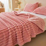 Comfy Fuzzy Blanket throw